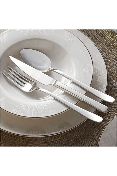 Karaca Cobie 12-Person 60 Piece Fork Spoon Knife Set