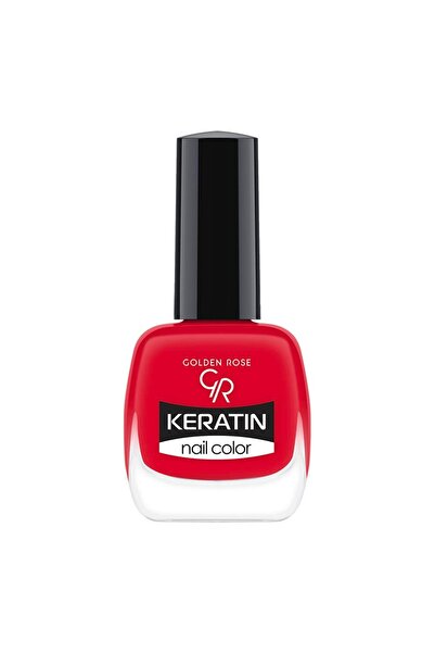 Golden Rose طلاء أظافر كيراتين رقم: 36 لون أحمر