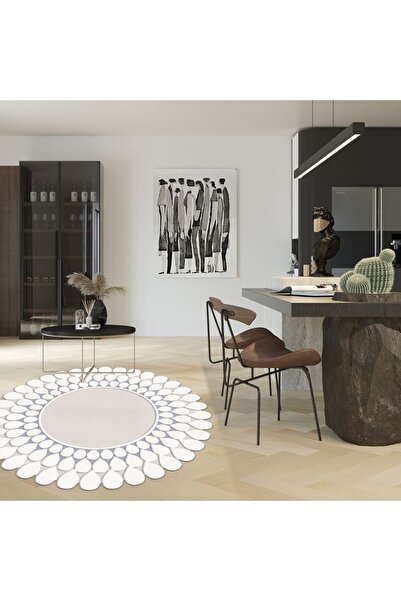 G&C HOME Dijital Baskılı yıkanabilir kaymaz taban leke tutmaz modern ofis yol...