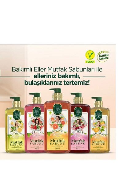 Eyüp Sabri Tuncer Japanese Cherry Blossom Patterned Soap and Foam - Care Hands 2