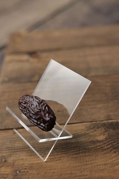 NETLAZER Plexiglass Dates, Sugar Bowl, Presentation Bowl, Tableware Accessory 6 Pieces Without Writing