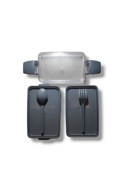 Titiz Plastik Meticulous Storage Container Aroni Fely Fiambrera 2 Layer Lunch Box