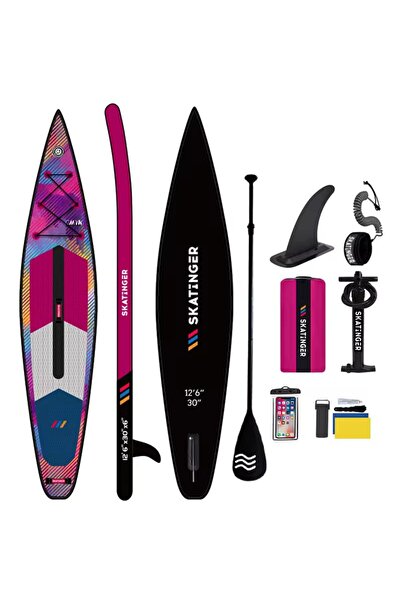 Skatinger Paddle Board 380 x 76 x 15 cm Yarış Sörf Tahtası- Full Set
