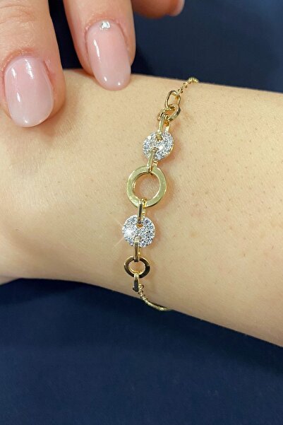 Hepimitu Taşlı Altın Bileklik