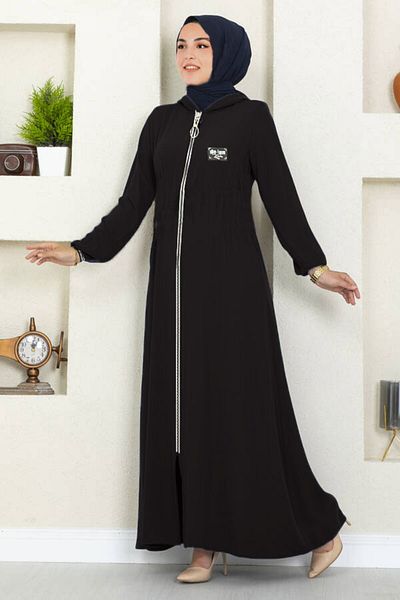Jannock Hooded Hijab Ferace - Κορίτσι, Ελαστικά Μανίκια