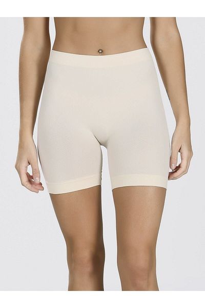 Momslab 2007 Model Women's Seamless Shorts Boxers - Skin Color
