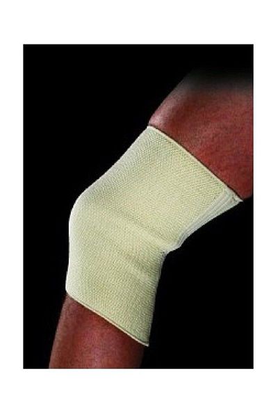 Momslab Unisex Cream Wool Woven Knee Pads