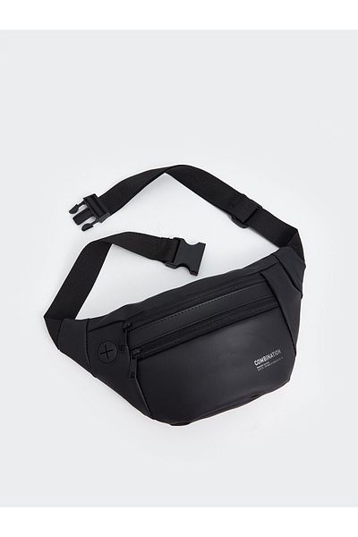 LC Waikiki Lcw Accessories - New Black Men's Waist Bag Zipped
