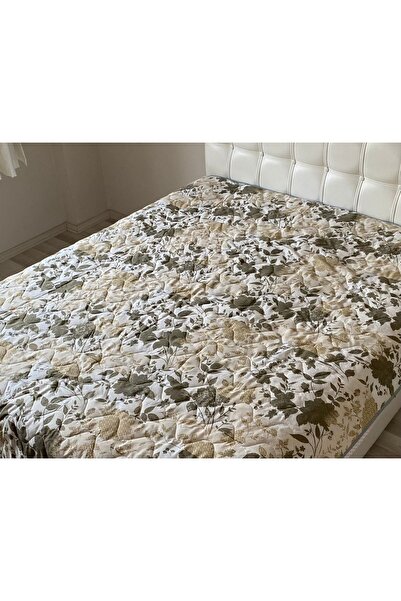 GENÇEV HOME COLLECTİONS 200x220 Cm Quilted King Size Pique Bedspread - Double Sided Use