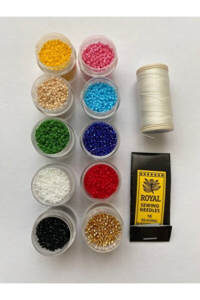 LİVZA BİJUTERİ Miyuki Boncuk 11/0 Takı Başlangıç Seti 1