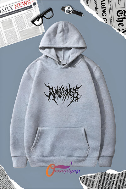 oneagılyazı Gotička majica sa printom Sa kapuljačom