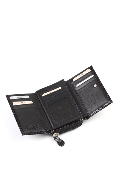Aka Deri Leather Women's Wallet 467 43