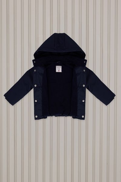 U.S. Polo Assn. Baby Boy Navy Blue Baby Coat
