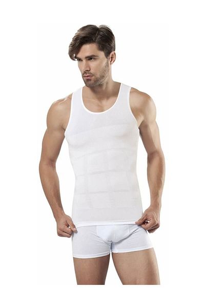 bonbonetti chocolate baby&kids Men's White Slim N Lift Corset Athlete 2010