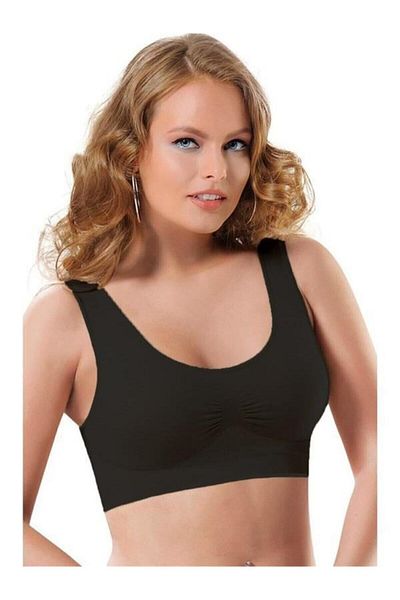 Momslab -2411 Seamless Covered Bustier Sports Bra