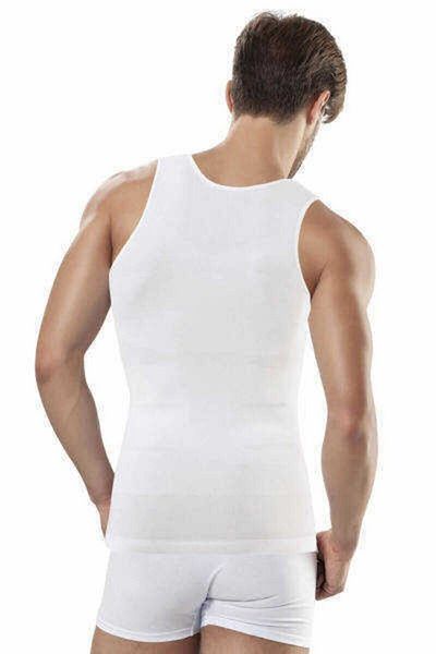 Momslab Men's White Slim N Lift Corset Athlete 2010