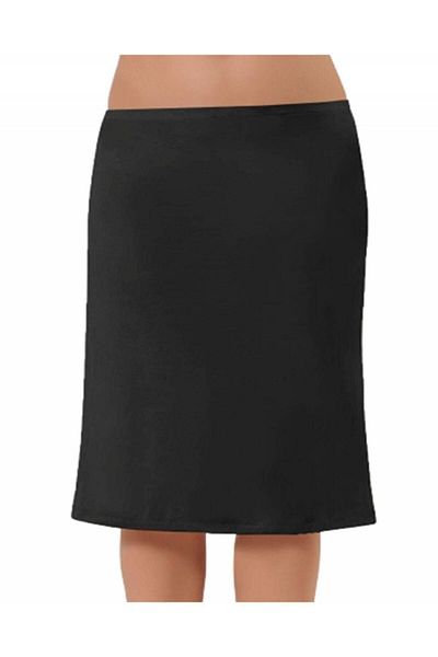 Momslab Women's Black Long Underskirt 2901