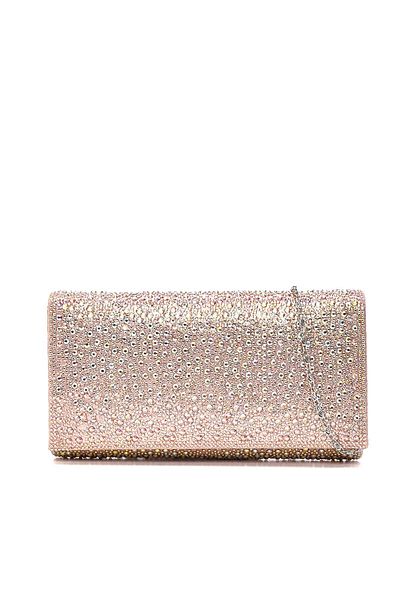 Sofia Baldi Pink Satin Women's Bag - Nunu