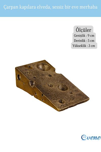 Evene Door Stopper Gold Antique Color Decorative Door Holder Stopper Model 6