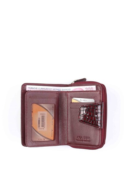 Aka Deri Leather Women's Wallet 402 65