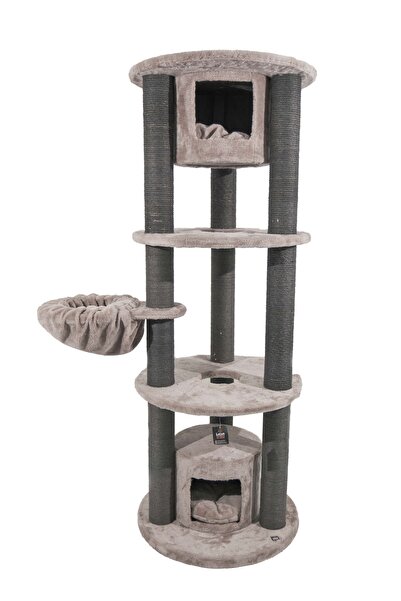LOTUS FURNITURE PET SERIES HELSİNKİ TIRMALAMALI KEDİ EVİ