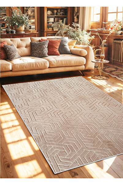 Washable Luxury Harmony Dinar Embos Living Room Living Room Kitchen Rug Children's Room