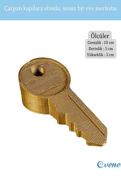 Evene Door Stopper Gold Color Decorative Door Holder Stopper Model 5