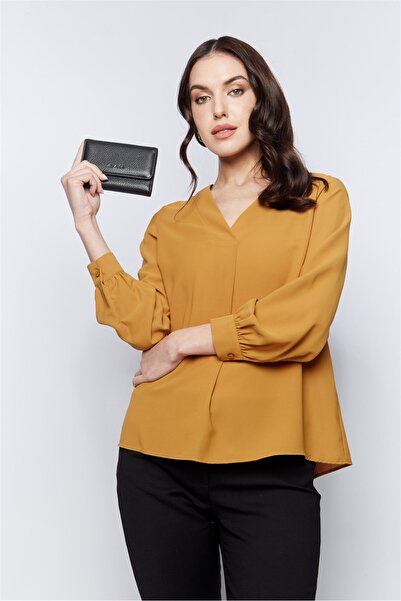 Aka Deri Leather Women's Wallet 450 2