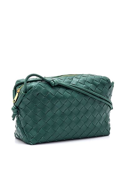Sofia Baldi Green Leather Women's Bag - Irelia