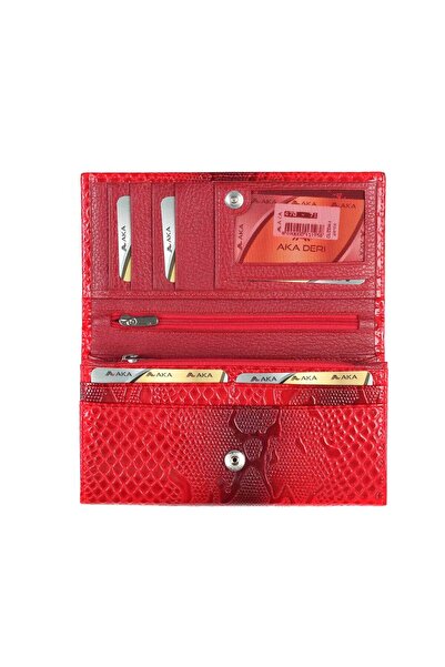 Aka Deri Leather Women's Wallet 470 71