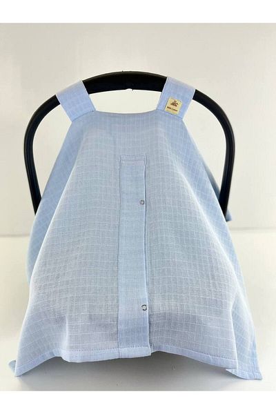 Puro Cotone 100% Cotton Muslin Stroller Cover