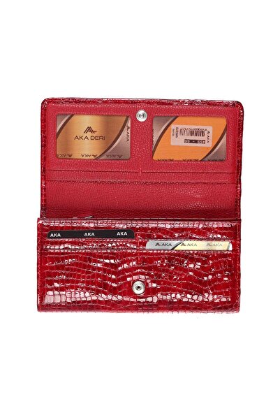 Aka Deri Leather Women's Wallet 459 66