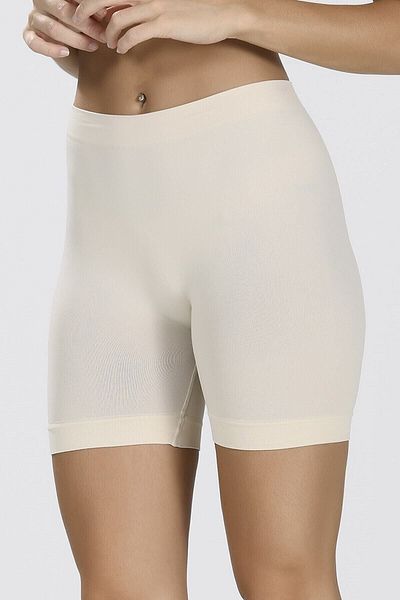 Momslab 2007 Model Seamless Women's Shorts - Nude Taktel Fabrik