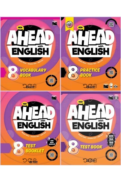 TEAM ELT PUBLISHING Team ELT 8. Sınıf Ahead With English Seti (4 Kitap) 2024-...