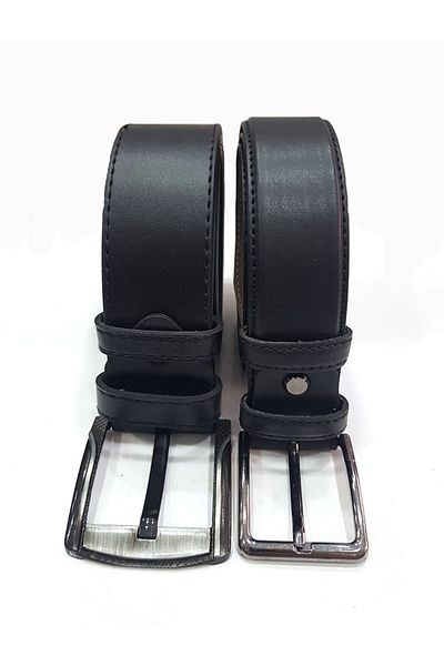 MENTOR REGALO Μαύρη ανδρική ζώνη - Sports and Classic 68021