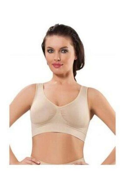 Momslab 5319 Women's Thick Strap Padded Bustier Bra(s-m)