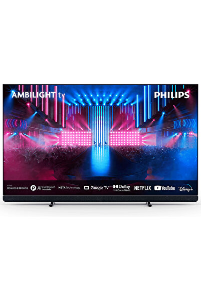 Philips 55OLED909/12 55 inç 139 Ekran Bowers & Wilkins Dolby Vision & Atmos 4...