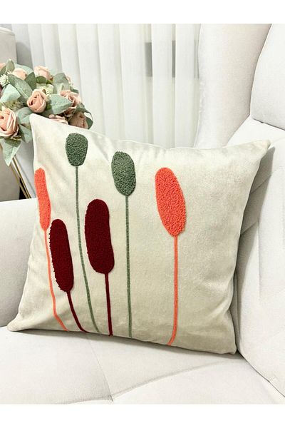 HD HOME COLLECTİON Velvet Punch Throw Pillow Cover