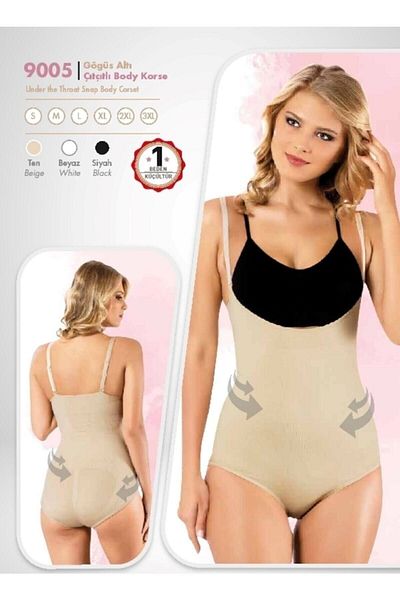 Momslab 9005 Underbust Body Corset with Snaps