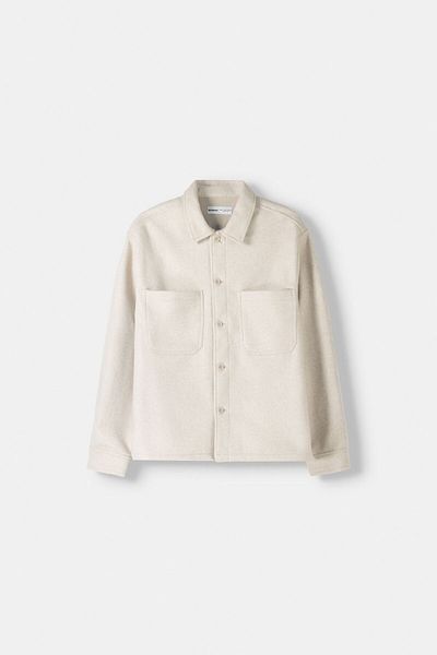 Bershka Flannel Thin Jacket