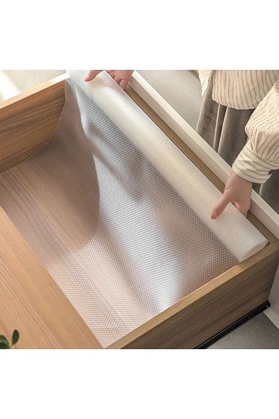Blue Home Berroni Eva Αντιολισθητικό 45cm X 10 Μέτρα Διαφανές Αντιολισθητικό Κάλυμμα Για Σπίτι Κουζίνας Και Συρταριών