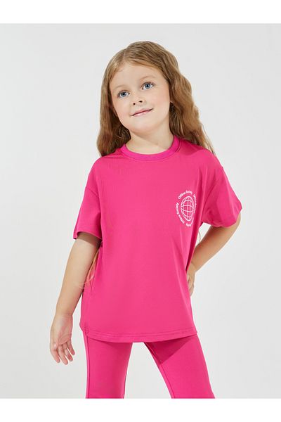 Styli Dropped Shoulder Oversized T-Shirt & Flared Leggings Set