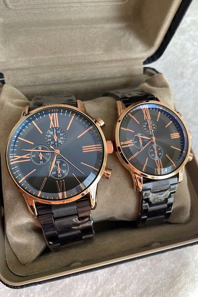 Leerybee The Most Beautiful Gift Metal Cord Gift Special for Couples Lover Wristwatches Anniversary Gift
