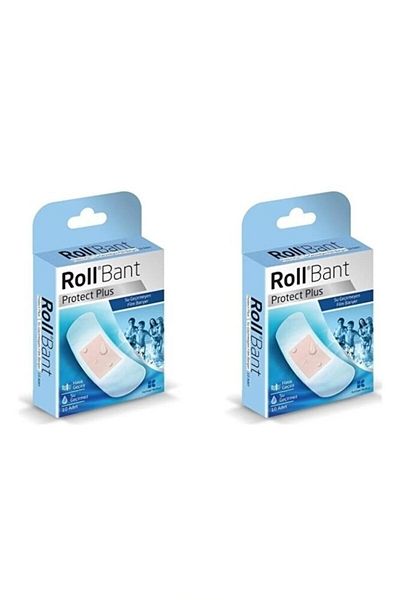 Roll بروتيكت بلس ضمادات مقاومة للماء 20 قطعة 2 علبة