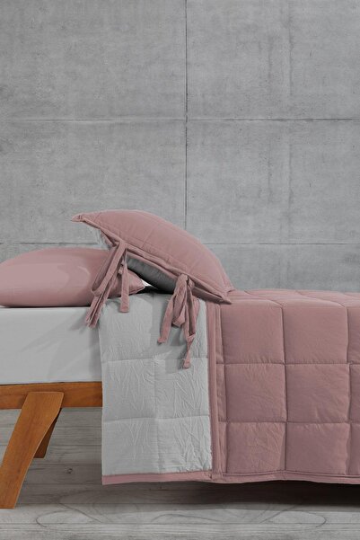 Elart Madelyn Tek Kişilik Yatak Seti 4 Parça Gülkurusu