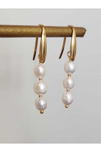 Home Doğaltaş İnci Çelik Küpe