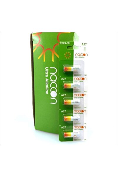 naccon Ultra Alkalin A27 27a 12v Kumanda Pili