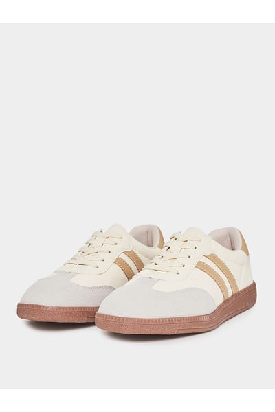 Styli Striped Pattern Gazelle Sneakers