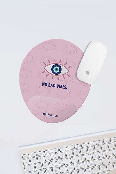 Mincanas Colorful Wrist Supported Oval Mouse Pad Mouse Pad