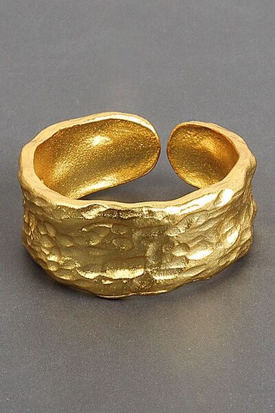 Dora Accessories خاتم نسائي ذهبي اللون عتيق